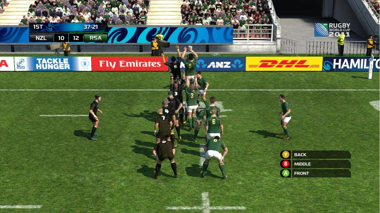 《世界杯橄榄球赛15》XEX版XBOX360版 游戏截图 4