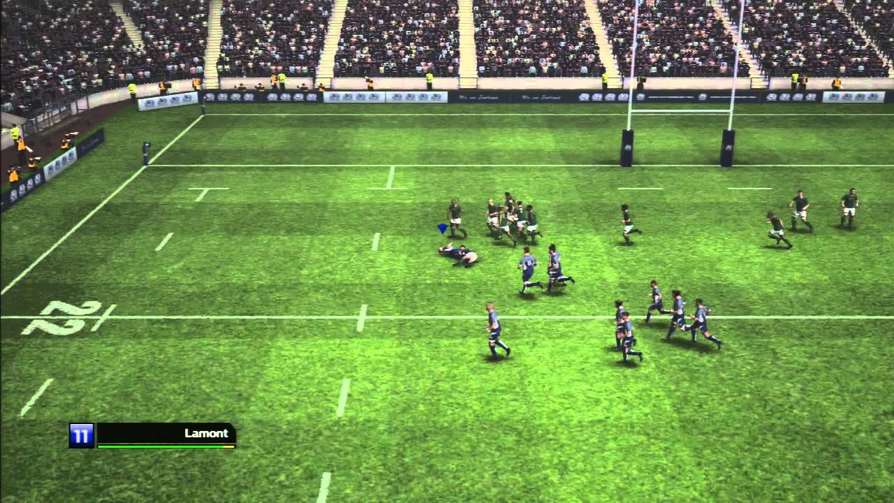 《世界杯橄榄球赛15》XEX版XBOX360版 游戏截图 1